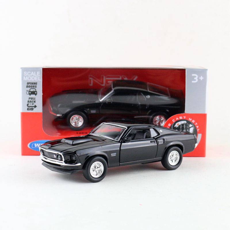 Mô Hình Xe Hơi Cổ Điển Willie 1969 Ford Mustang Boss429 Tỉ Lệ 1: 36