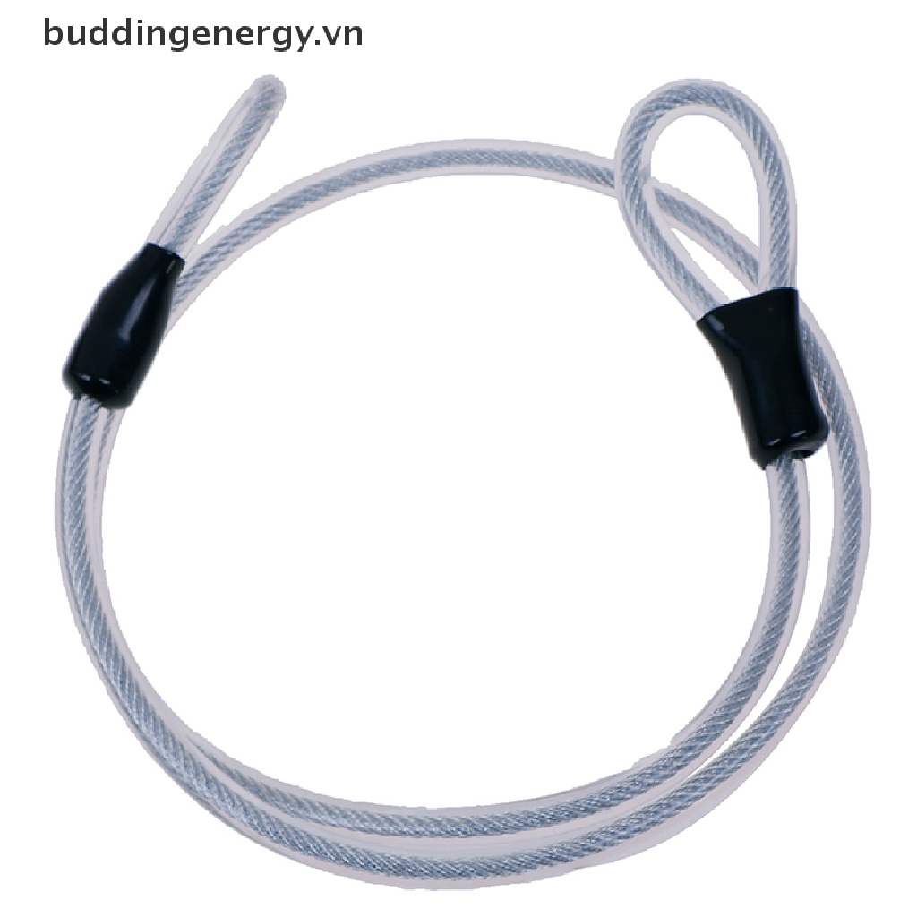 Dây Khóa Xe Đạp Chống Trộm Bằng Thép 10mm 1.2m