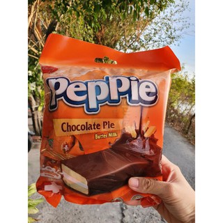 Bánh Phủ Socola Kem Bơ sữa Peppie 12gói