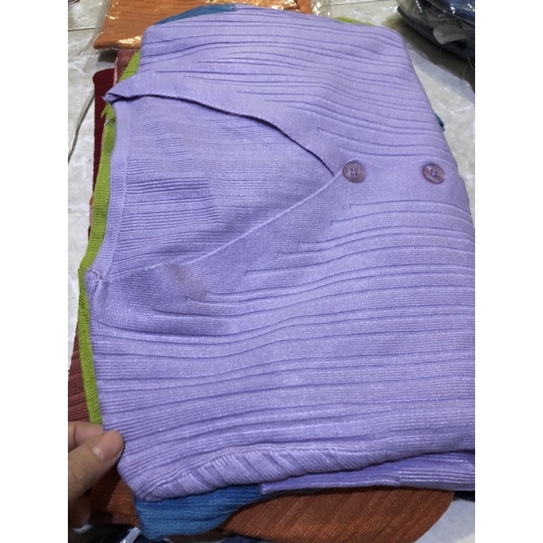 Áo khoác nhẹ vải thun len