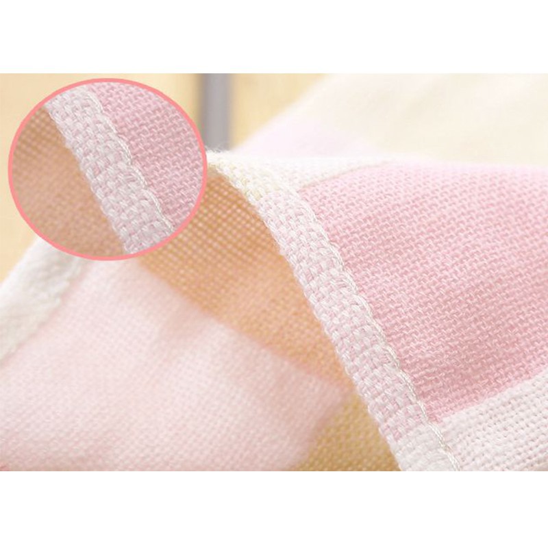 Khăn vuông cotton 2 lớp cho bé