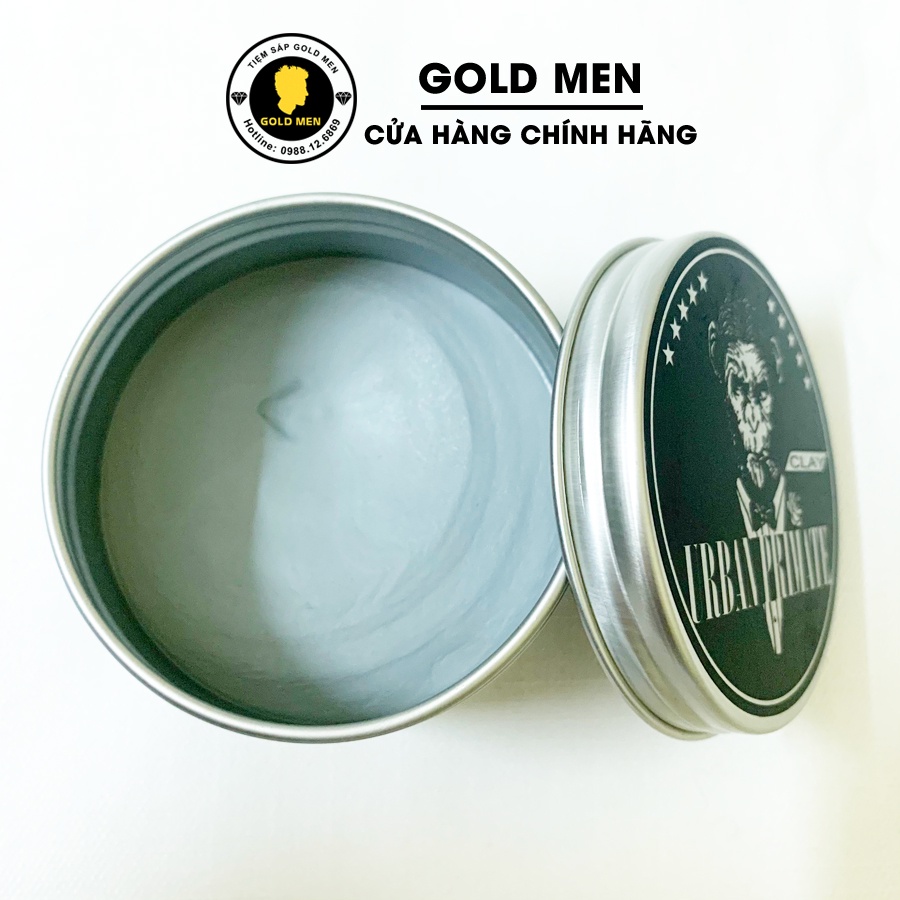 Sáp vuốt tóc Urban Primate Clay, Urban Clay Siêu Giữ Nếp