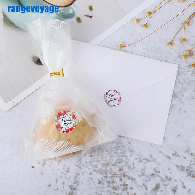 Bộ 500 Miếng Dán Chữ Thank You Trang Trí Đám Cưới