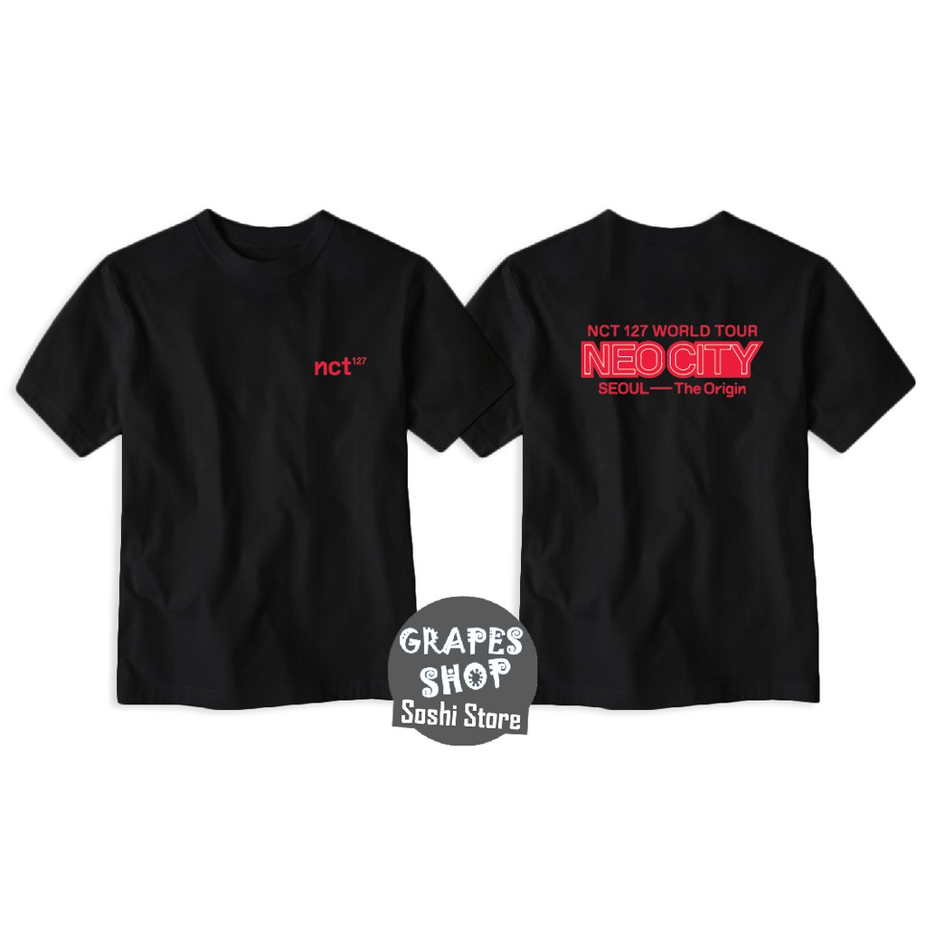Áo thun NCT 127 WORLD TOUR NEO CITY - SEOUL