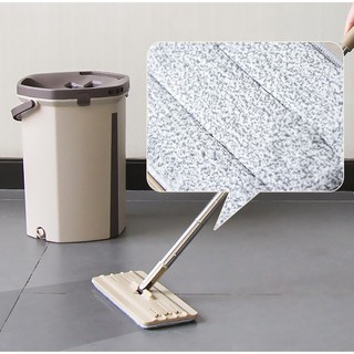 Bộ cây lau nhà Lock&Lock Squeeze Flat Mop - ETM470