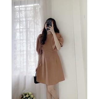 Đầm tay phồng ( ảnh thật )