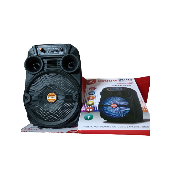 Loa Bluetooth, Loa Karaoke Di Động Speaker 2000W Hát Karaoke Cực Hay - Bh 6 Tháng