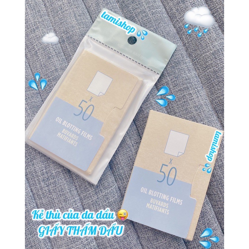 GIẤY THẤM DẦU OIL BLOTTING FILMS