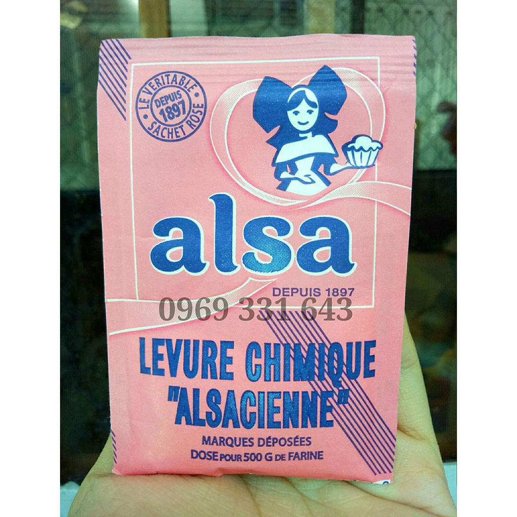 BỘT NỞ ALSA (Bột nổi baking powder) PHÁP gói 11g - Sỉ giá tốt | BigBuy360 - bigbuy360.vn