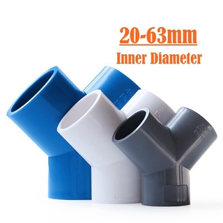 1/ 2 Đầu nối ống PVC (20-63mm) hình chữ Y 3 chiều tiện lợi chất lượng cao