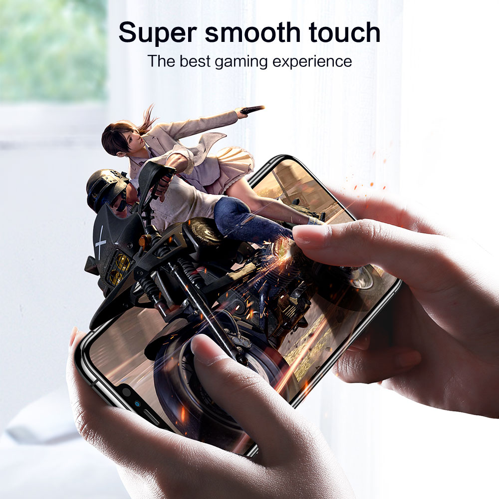 SmartDevil Miếng dán bảo vệ toàn màn hình 9d siêu mịn thích hợp cho iPhone 12 max 11 pro max Mini XR XS Max SE 2020