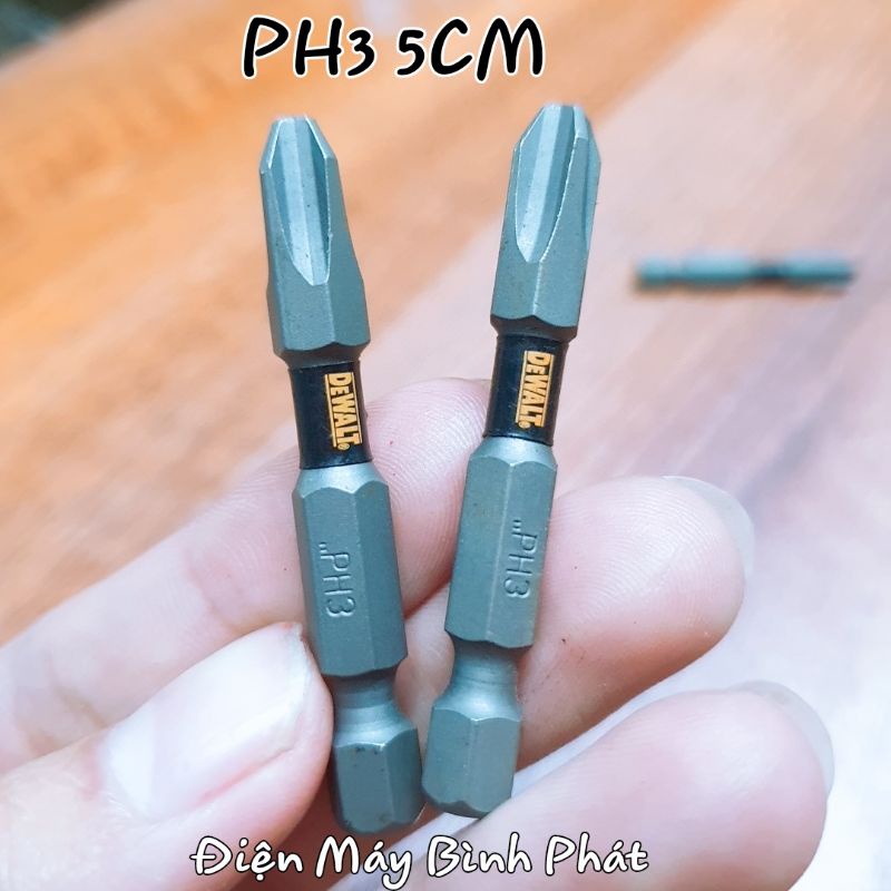 Mũi vít DEWALT 5cm PH3 chuẩn FREE SHIP