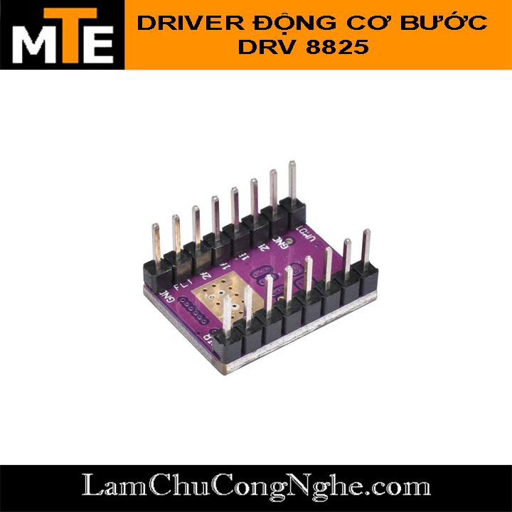 Mạch điều khiển động cơ bước DRV8825 Step driver (Có kèm tản nhiệt)