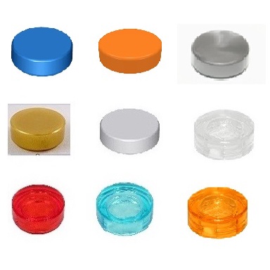 Đồ chơi xếp hình Lego Gạch lẻ Tile, Round 1 x 1