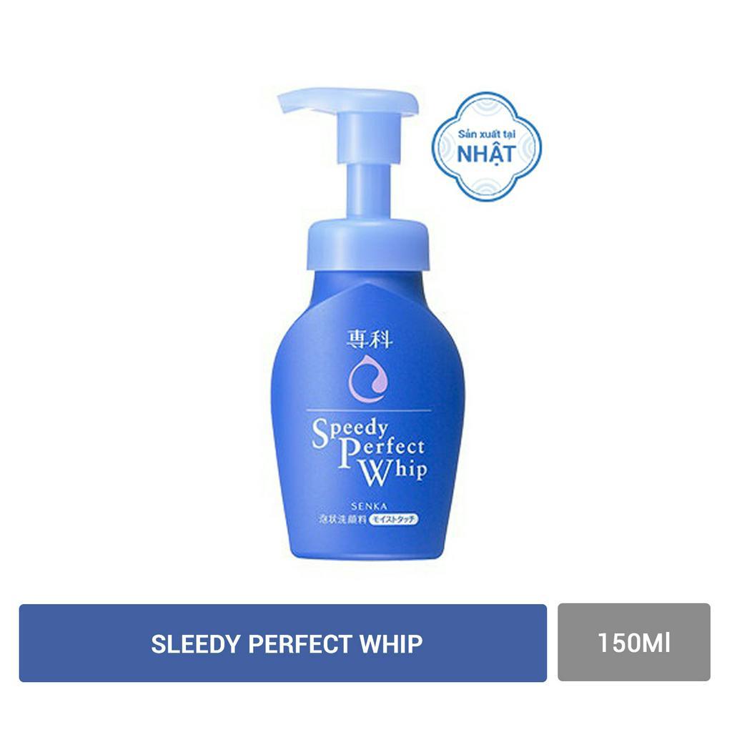 Sữa Rửa Mặt Tạo Bọt Speedy Perfect Whip SENKA 150ml