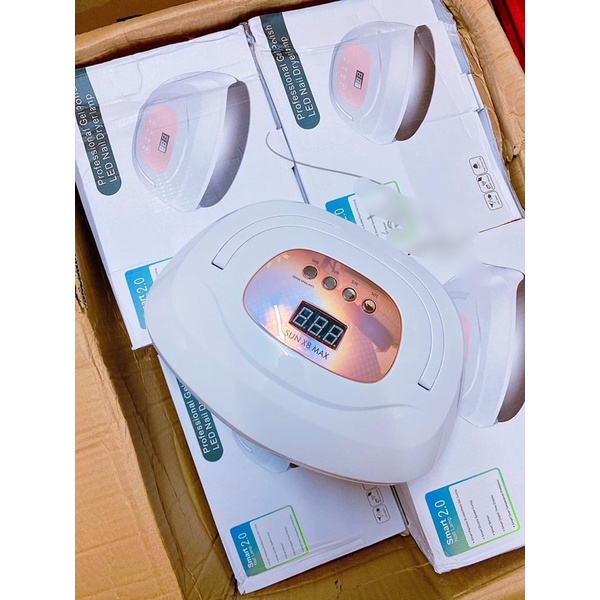 Máy hơ gel SunX8 - hơ móng- phụ kiện nail- bảo hành 3 tháng
