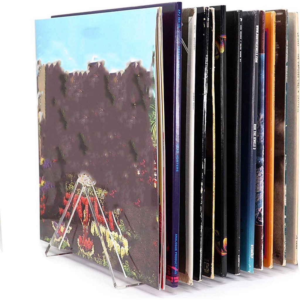 Giá Đỡ Trưng Bày Đĩa Thu Âm Bằng Acrylic 12LPs