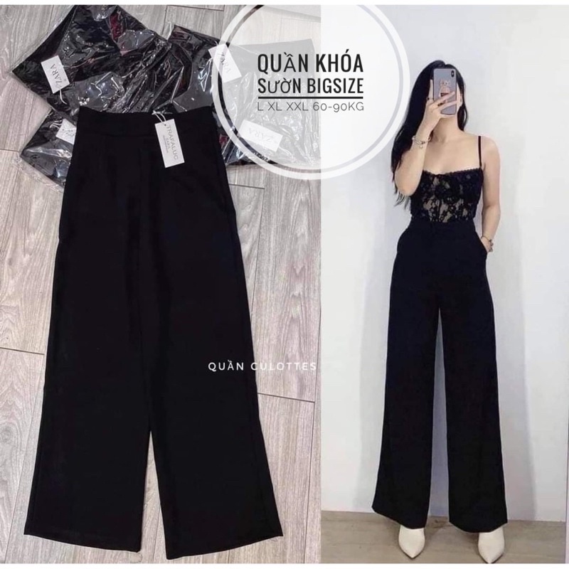 N.T BIGSIZE quần ống suông - loe