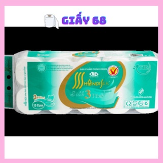 GIẤY VỆ SINH HÀ NỘI SILK 3 LỚP 1.6KG chính hãng