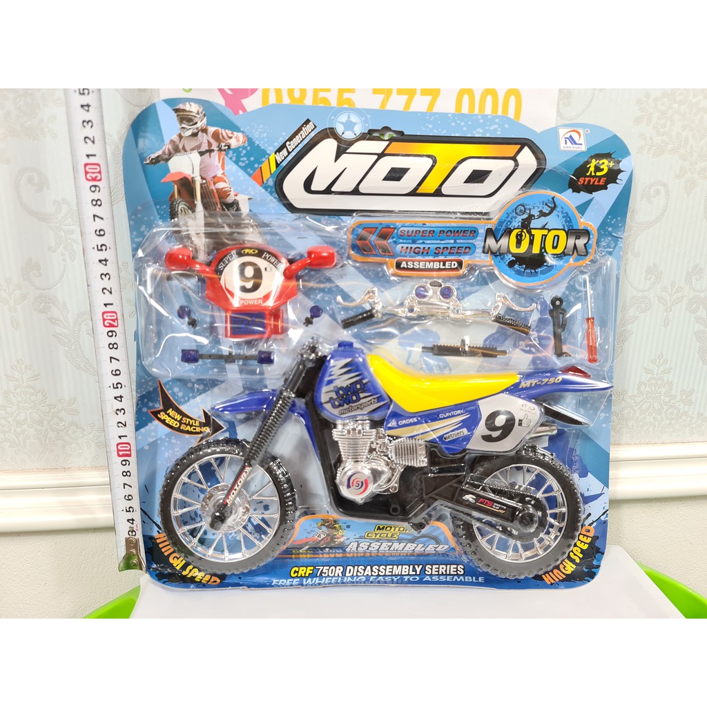 Mô hình Đồ chơi lắp ráp Moto xe máy địa hình SP002
