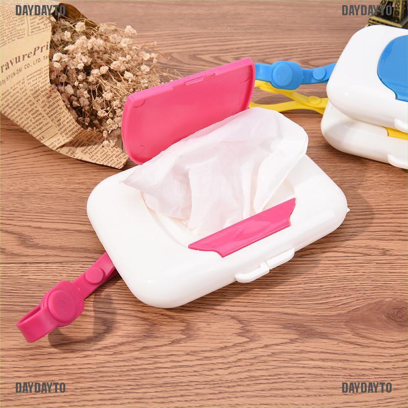 Daydayto Hộp Đựng Khăn Ướt Lau Ướt Du Lịch Cho Bé