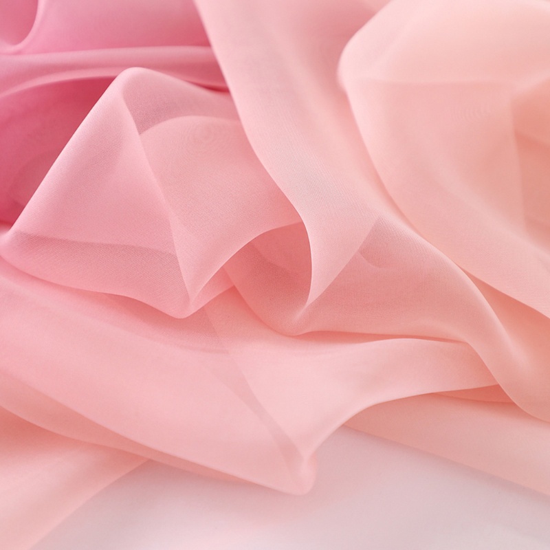 Khăn Quàng Cổ ONERI Bằng Lụa Chống Nắng Màu Gradient Cho Nữ