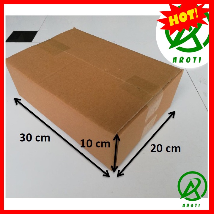 Thùng hộp giấy carton đóng gói hàng kích thước 30*20*10