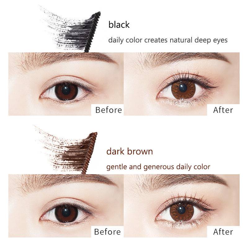 [Hàng mới về] Mascara Sợi Tơ 3d Chống Thấm Nước Nhanh Khô Lâu Trôi Chuốt Dài Dày Và Cong Mi Tự Nhiên Mềm Mại | BigBuy360 - bigbuy360.vn