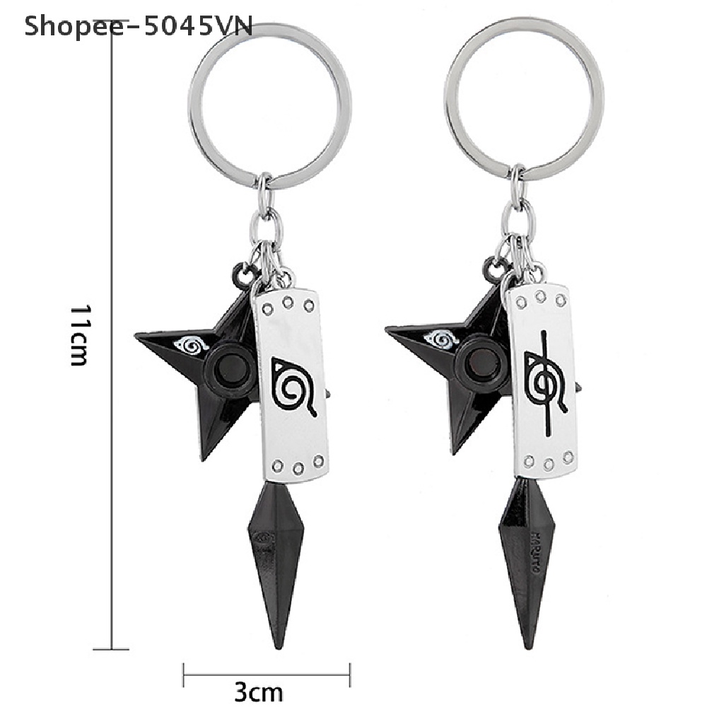 Móc khóa phụ kiện của nhân vật Anime Kunai Shuriken Ninja