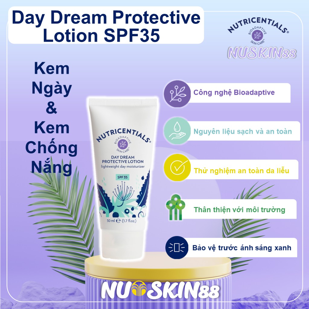 Day Dream Protective Lotion SPF 35 Kem Ngày &amp; Kem Chống Nắng Dành Cho Da Dầu &amp; Da Hỗn Hợp