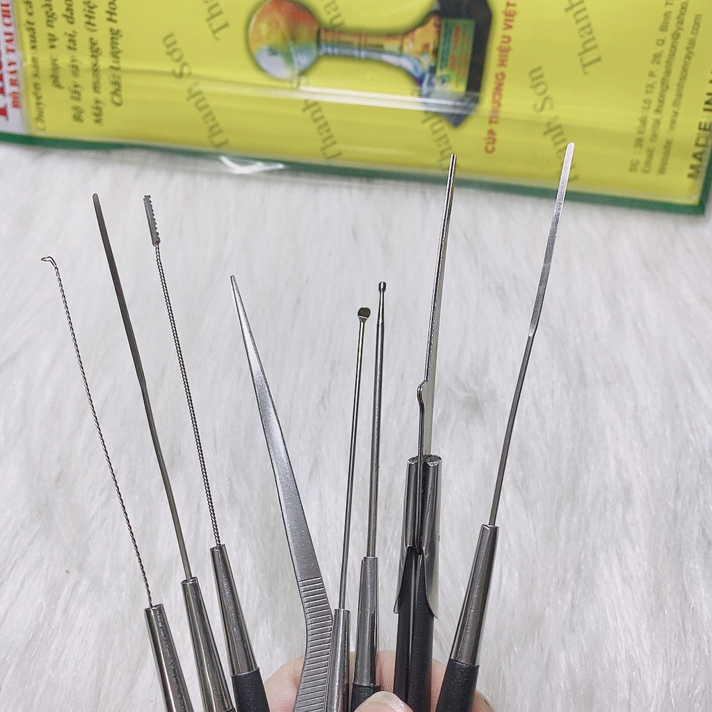 Bộ lấy ráy tai 8 món Thanh Sơn (rẻ)