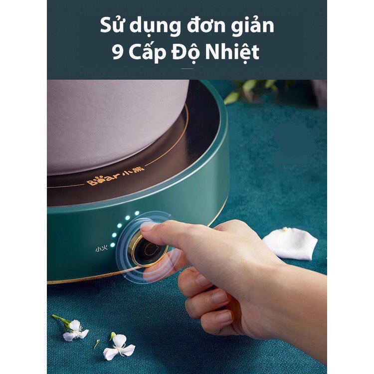 Bếp từ đơn Bear DCL- A21B1, công suất 2100W, chịu nhiệt độ cao, ngắt tự động, siêu an toàn - BẢO HÀNH 1 NĂM