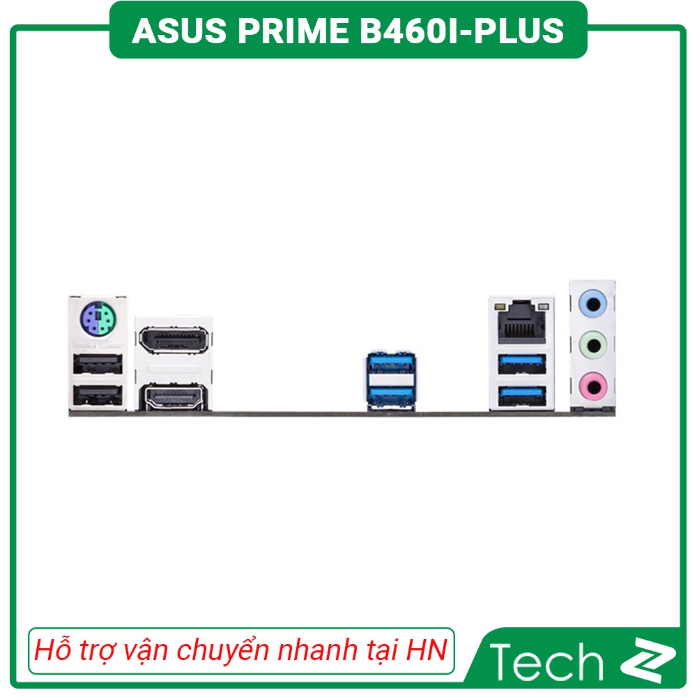 Mainboard ASUS PRIME B460I PLUS (Intel B460, Socket 1200, Mini-ITX, 2 khe Ram DDR4)