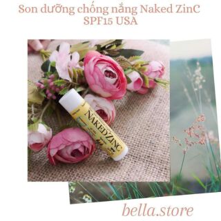 Son dưỡng chống nắng naked zinc spf15