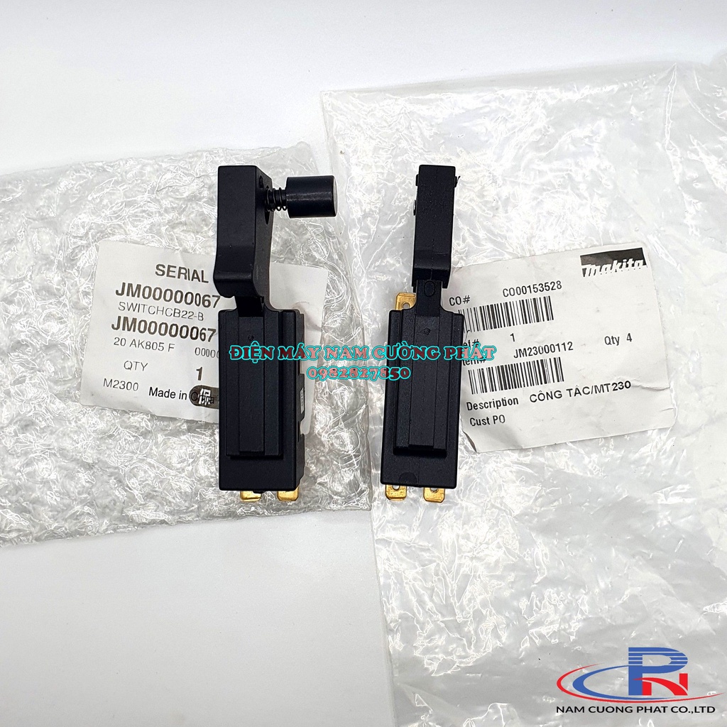 Công tắc máy cắt nhôm Makita Maktec MT230 M2300 JM23000112 JM00000067