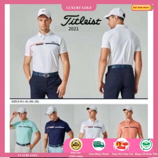 Áo golf nam, Áo Đánh Golf ngắn tay cao cấp