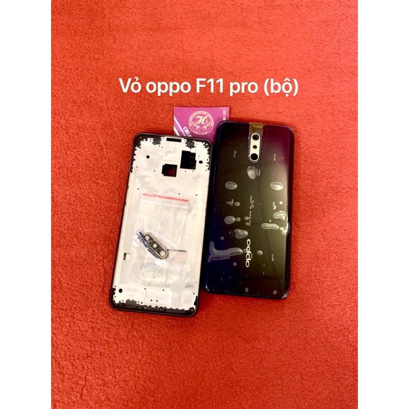 vỏ oppo F11 pro bộ (bao gồm khung sườn + Nút linh tinh)