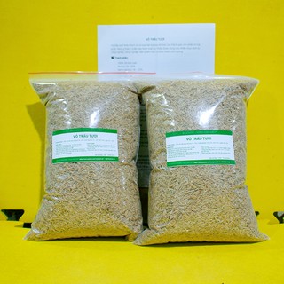 Vỏ trấu tươi trồng LAN ,rau ,hoa, thủy canh, chăn nuôi Gói 1 Kg