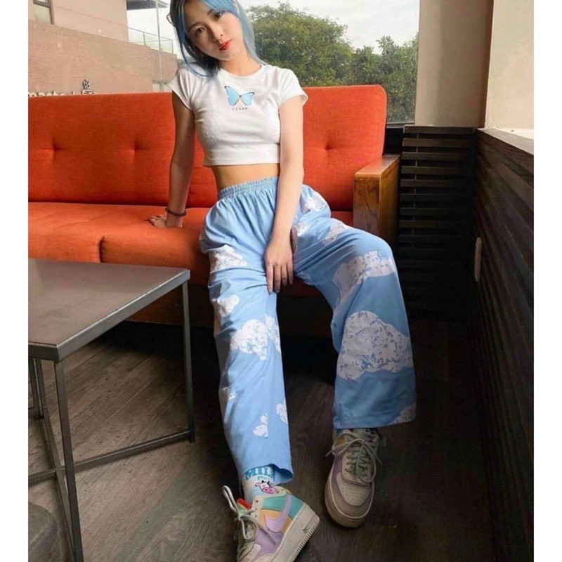 FREESHIP 50K - Quần Dài Rộng Dáng Suông Nam, Nữ Unisex Ulzzang-QDCDAMMAY