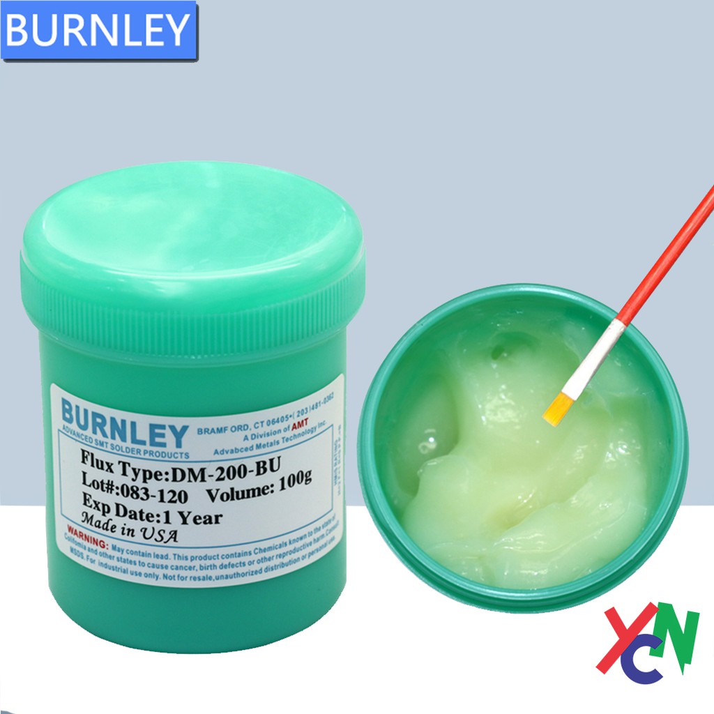 Hộp mỡ hàn thiếc BGA 100G Burnley hỗ trợ hàn chip khò tháo chip ...