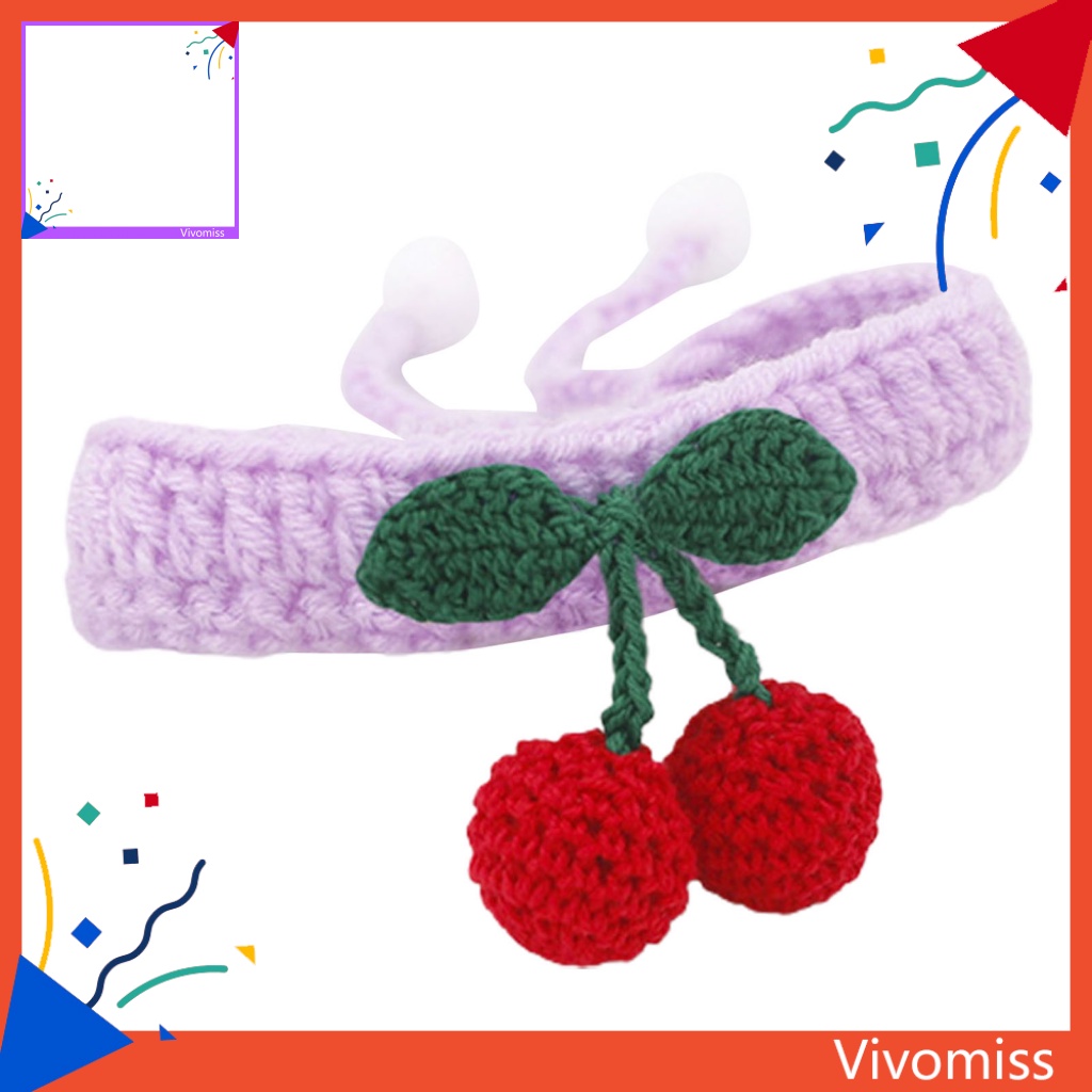 [VM] Vòng Cổ Dệt Tay Nhẹ Nhàng Dễ Phối Đồ Mặc Hàng Ngày Cho Mèo