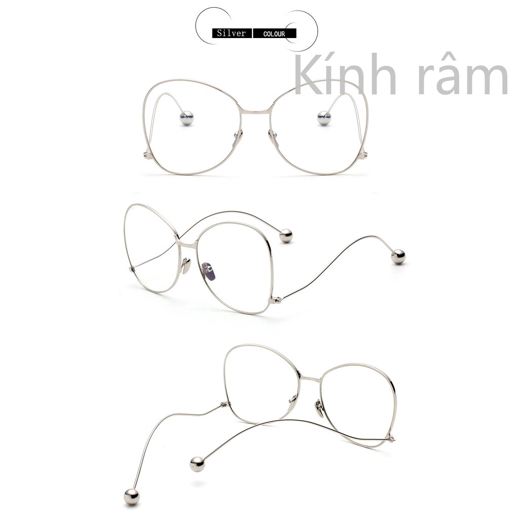 Gọng kính cận phong cách vintage cho nữ