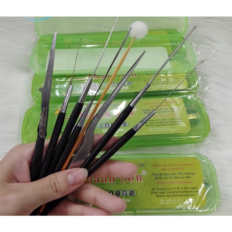 Bộ Ráy Tai Chuyên Nghiệp 8 Món