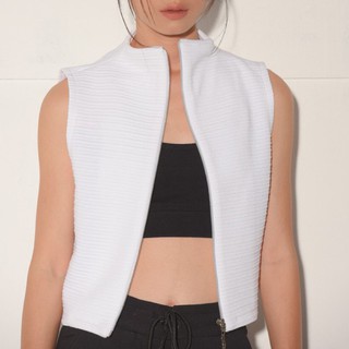 Áo Gillet Jacket Trắng LND