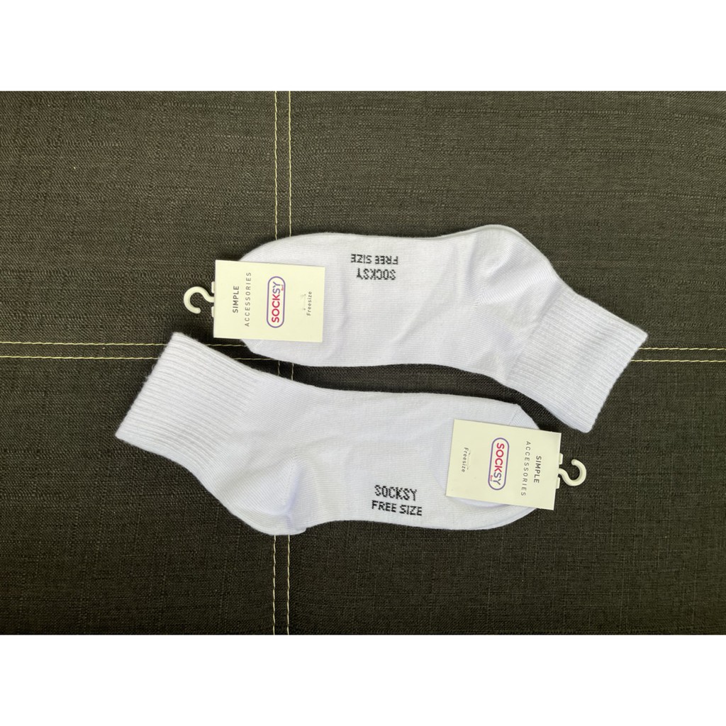 Vớ/Tất Cotton SOCKSY Chất Xịn Nhập Khẩu Thái Chính Hãng 100% - Màu Ngẫu Nhiên