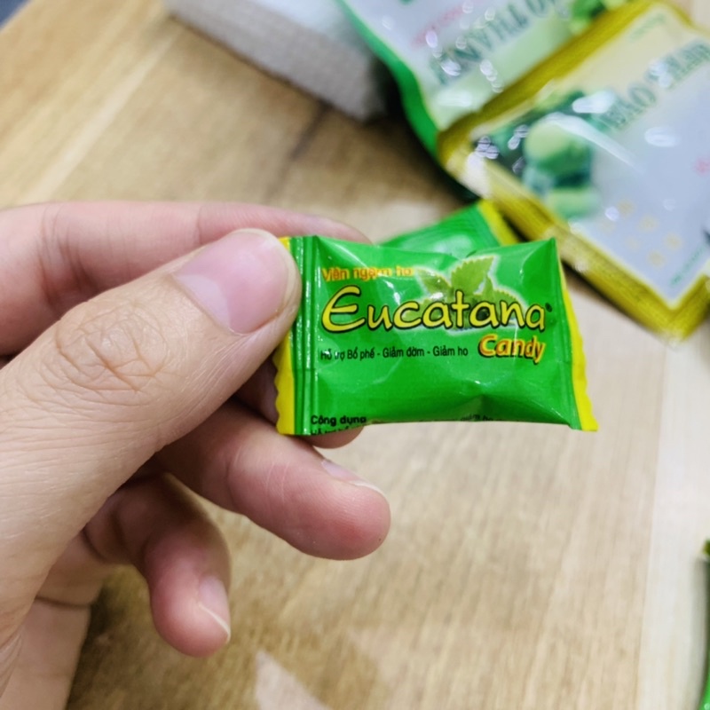 Kẹo Ngậm Ho Eucatana Candy - Bổ Phế Long Đờm Giảm Ho