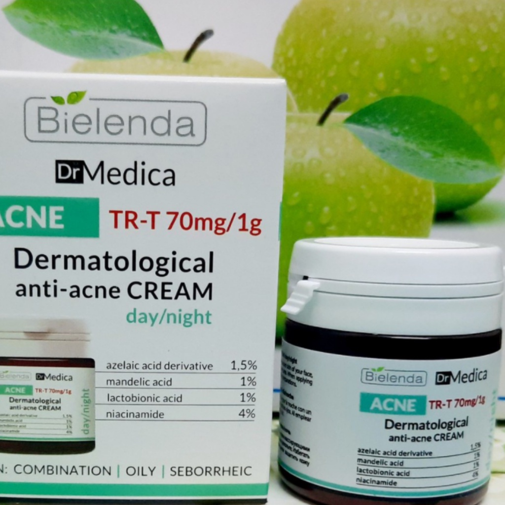 Kem dưỡng bielenda dr medica 50ml THBEAUTY kem dưỡng ẩm da mặt giảm mụn mờ thâm