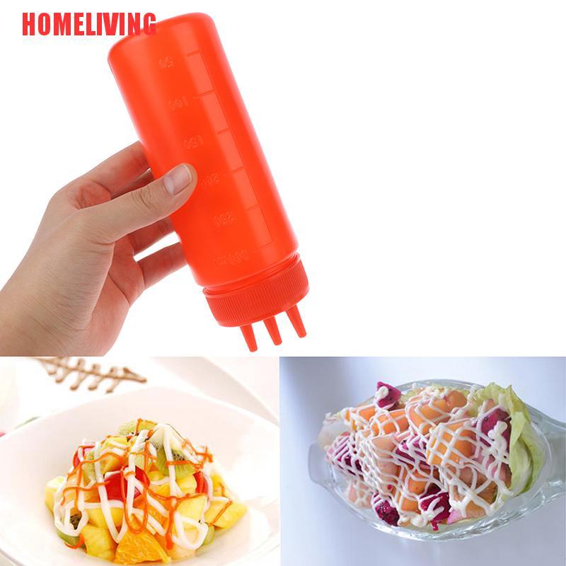 Bình Đựng Dầu Ăn / Giấm 3 Lỗ Dạng Bóp Tiện Dụng