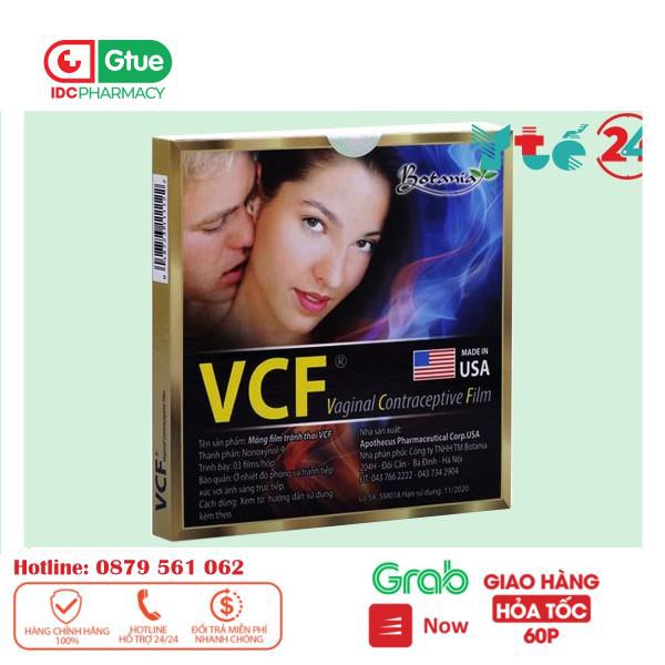 Màng tránh thai VCF - Hộp 3 chiếc - chính hãng 100%_