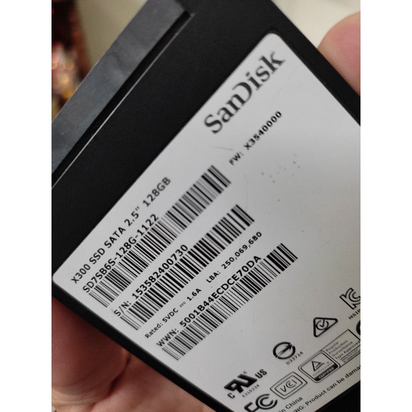 Ổ cứng SSD sandisk 128gb hàng bóc máy | BigBuy360 - bigbuy360.vn